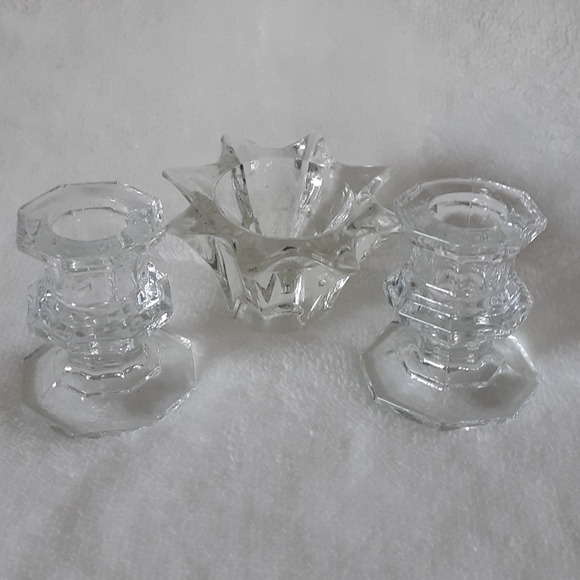 Clear Class Candles Tealight Holder